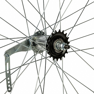 Колесо 24" заднее 32 спицы - фото