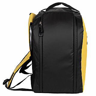 Рюкзак для ботинок (горные лыжи, сноуборд), шлема и перчаток White Owl, 36х40х26 см, желтый - фото