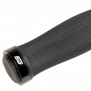 Грипсы STG, 130 мм, чёрный - фото