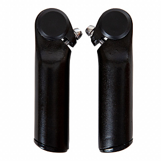 Рога на руль STG GR6253, алюминий, черный - фото