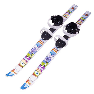 Лыжный комплект детский NovaSport Snow Rider с палками (90/90) - фото