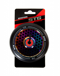 Колесо для трюкового самоката 110 мм с алюминиевым ободом, ABEC-11 - фото