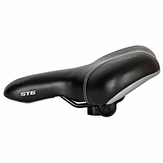 Седло STG VD720-003 MTB, черное - фото