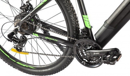 Электровелосипед Eltreco Ultra MAX (Велогибрид Eltreco Ultra MAX Черно-синий-2729, 023318-2729)